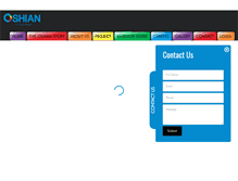 Tablet Screenshot of oshian.com